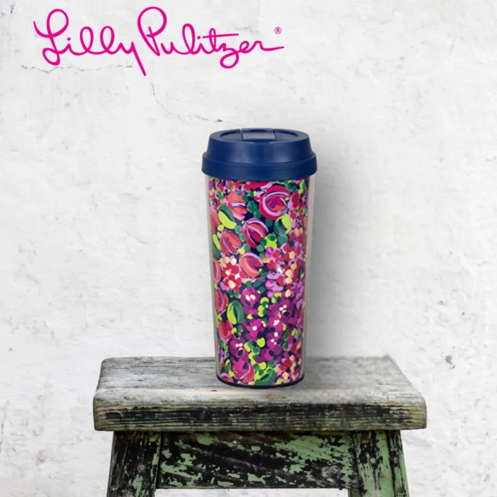Lilly Pulitzer Wild Confetti Travel Mug